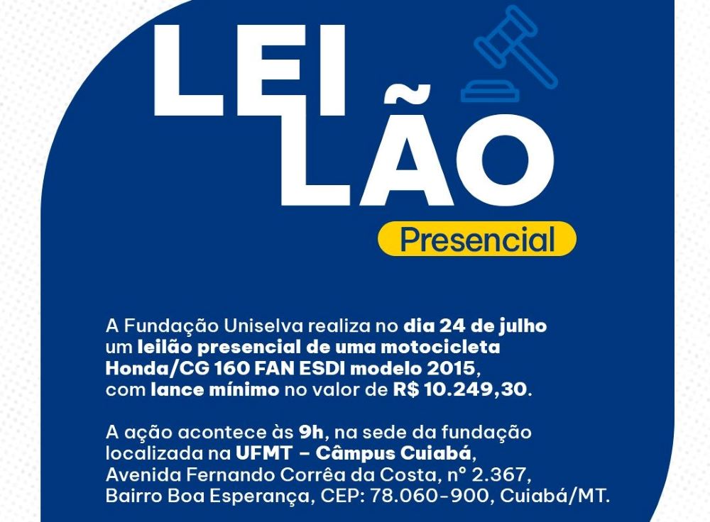 Um dos principais leilões do Brasil acontece neste domingo (24)